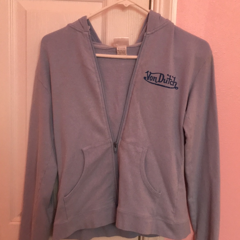 VonDutch Baby Blue Jacket